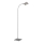 Brilo - Elastyczna lampa podłogowa 1xE27/10W/230V srebrny