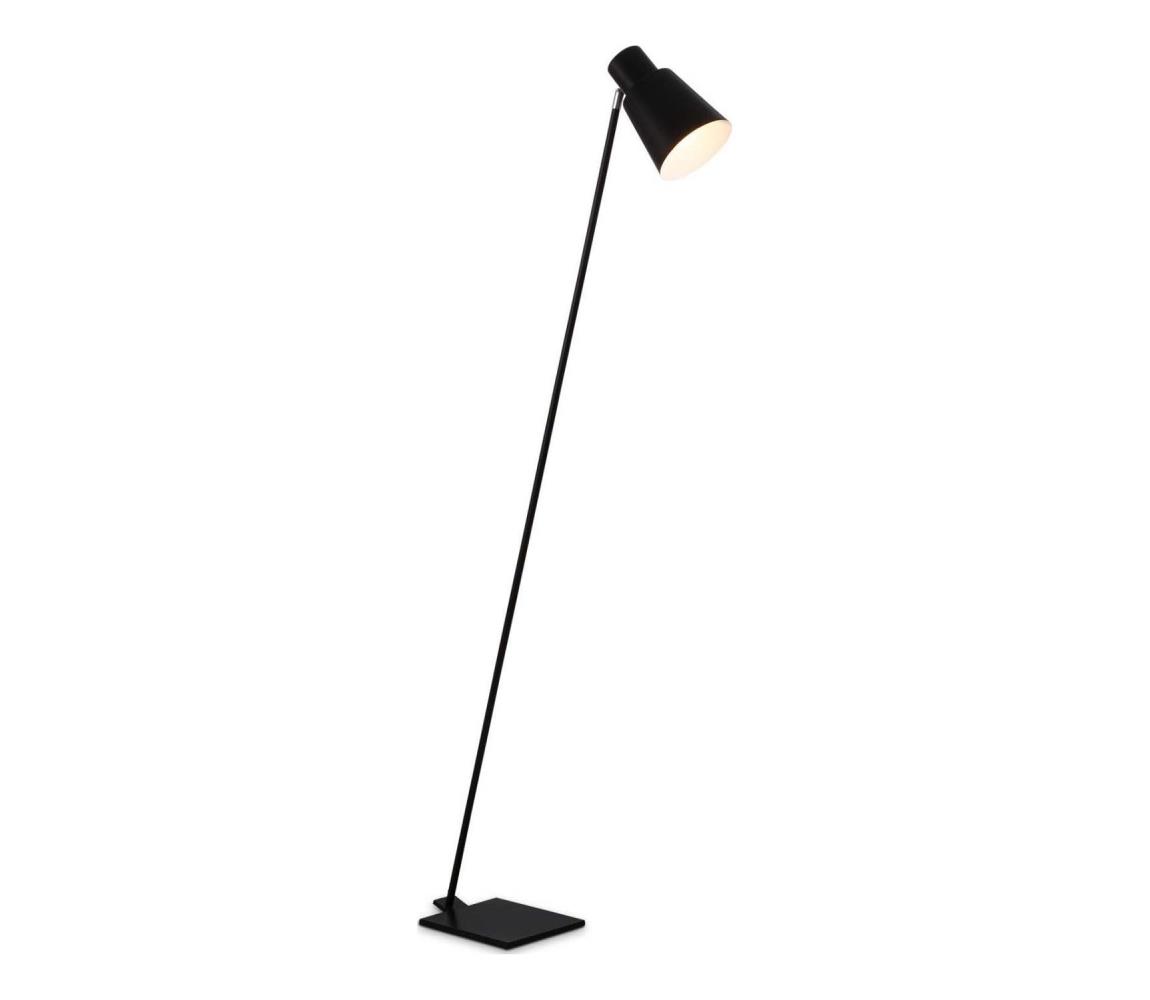 Brilo - Lampa podłogowa 1xE27/10W/230V czarny