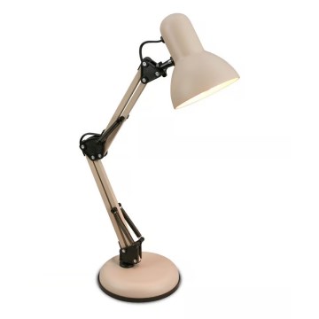 Brilo - Lampa stołowa PIXA 1xE14/25W/230V beżowa