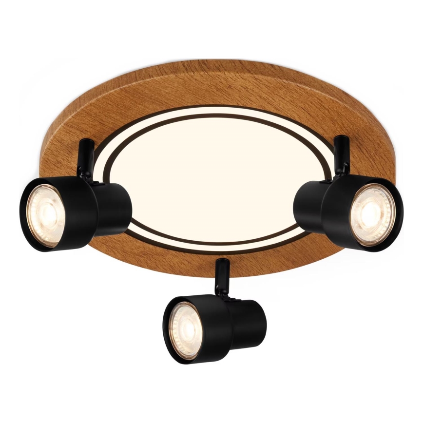 Brilo - Lampa sufitowa LED/12W/230V + 3xGU10/9W 3000K