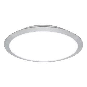 Brilo - Lampa sufitowa LED do łazienki CTS LED/21W/230V 3000/4000K IP44 śr. 37 cm matowy chrom