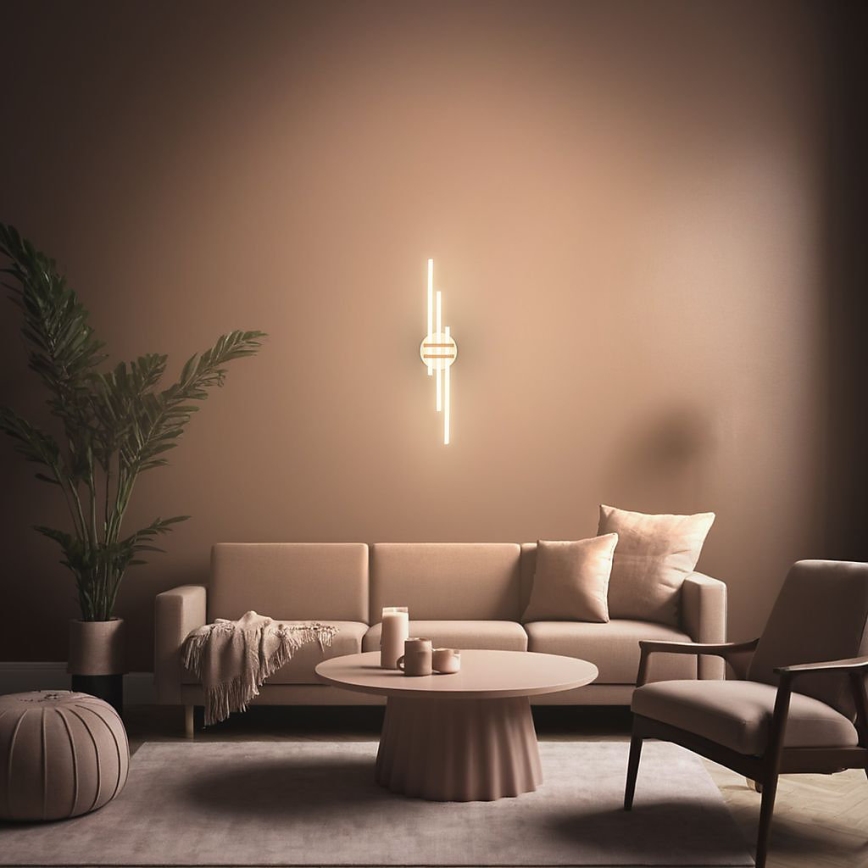 Brilo - Lampa sufitowa TINKA LED/21W/230V 3000K miedziana