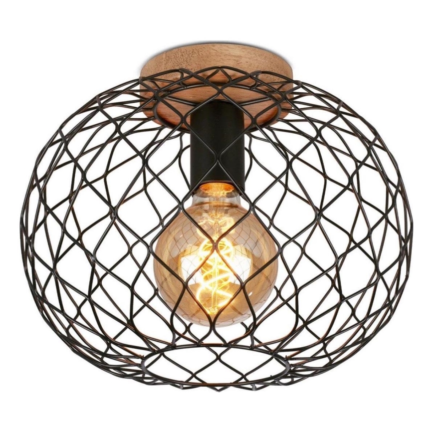 Brilo - Lampa sufitowa WINKI 1xE27/40W/230V kauczukowiec