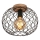 Brilo - Lampa sufitowa WINKI 1xE27/40W/230V kauczukowiec