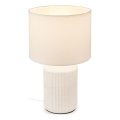 Brilo - Lampka stołowa INO 1xE14/10W/230V biała