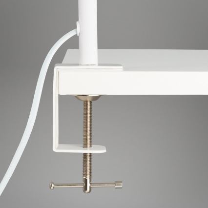 Brilo - LED Elastyczny Lampa stołowa z klipsem TRASNA LED/7,5W/230V biały