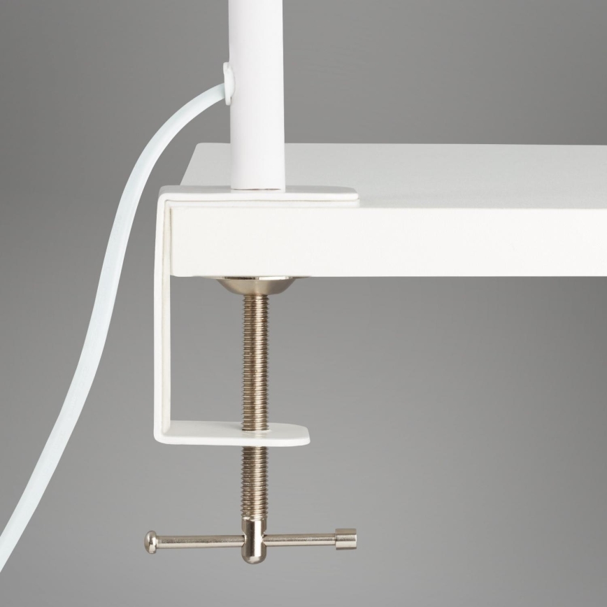 Brilo - LED Elastyczny Lampa stołowa z klipsem TRASNA LED/7,5W/230V biały