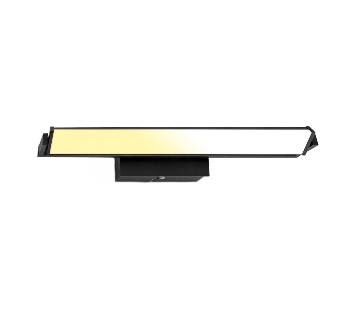 Brilo - LED Kinkiet ściemnialny LED/18W/230V 2700-4000K czarny