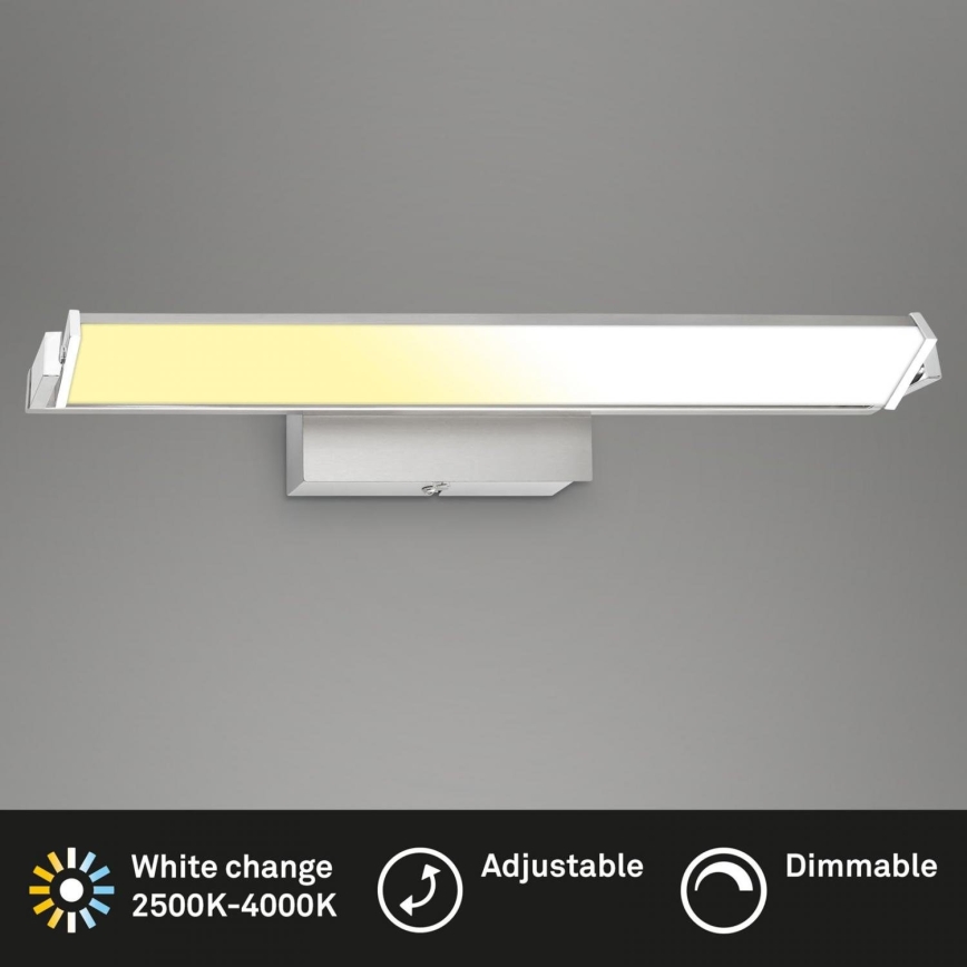 Brilo - LED Kinkiet ściemnialny LED/18W/230V 2700-4000K srebrny