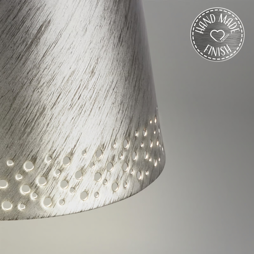 Brilo - ściemniana, ładowalna, dotykowa lampa stołowa do użytku zewnętrznego KIKI, LED/2,6W/5V, IP44, 2600 mAh, srebrna