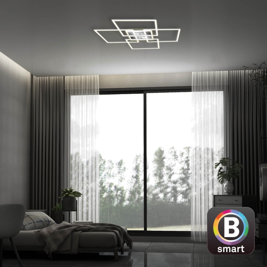 Brilo - LED regulowany sufitowy żyrandol FRAME LED/50W/230V 2700-6500K Wi-Fi Tuya + pilot zdalnego sterowania