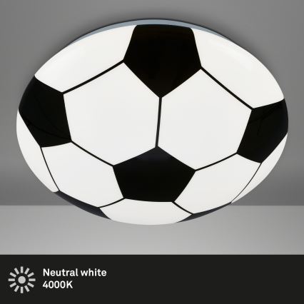 Brilo - LED Plafon dziecięcy FOTBALL LED/12W/230V