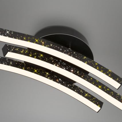 Brilo - LED Plafon LED/19W/230V 3000K czarny