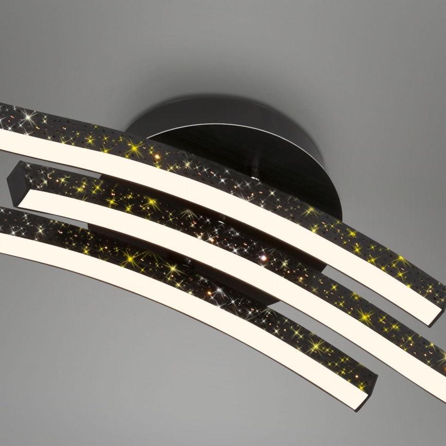 Brilo - LED Plafon LED/19W/230V 3000K czarny