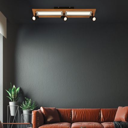 Brilo - LED Plafon LED/24W/230V + 3xGU10/9W 3000K