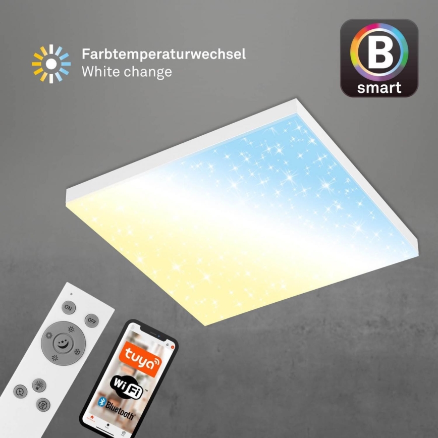 Brilo - LED Plafon ściemnialny FRAMELESS LED/24W/230V 3000-6500K Wi-Fi Tuya + zdalne sterowanie