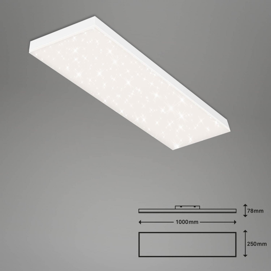 Brilo - LED Plafon ściemnialny FRAMELESS LED/28W/230V 3000-6500K Wi-Fi Tuya + zdalne sterowanie