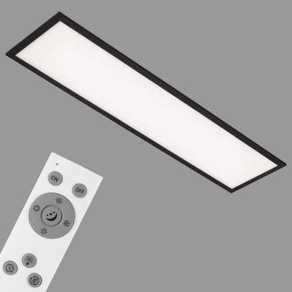 Brilo - LED Plafon ściemnialny PIATTO LED/24W/230V 3000-6500K 100x25 cm + pilot zdalnego sterowania