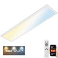 Brilo - LED Plafon ściemnialny PIATTO LED/28W/230V 3000-6500K Wi-Fi Tuya + pilot zdalnego sterowania