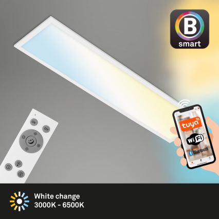 Brilo - LED Plafon ściemnialny PIATTO LED/28W/230V 3000-6500K Wi-Fi Tuya + pilot zdalnego sterowania