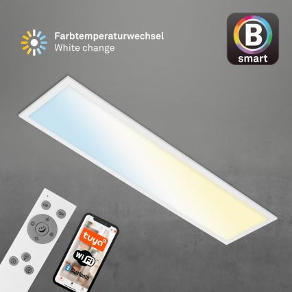 Brilo - LED Plafon ściemnialny PIATTO LED/28W/230V 3000-6500K Wi-Fi Tuya + pilot zdalnego sterowania