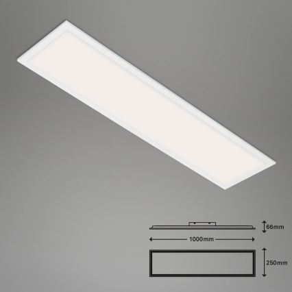 Brilo - LED Plafon ściemnialny PIATTO LED/28W/230V 3000-6500K Wi-Fi Tuya + pilot zdalnego sterowania