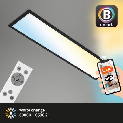 Brilo - LED Plafon ściemnialny PIATTO LED/28W/230V 3000-6500K Wi-Fi Tuya + pilot zdalnego sterowania