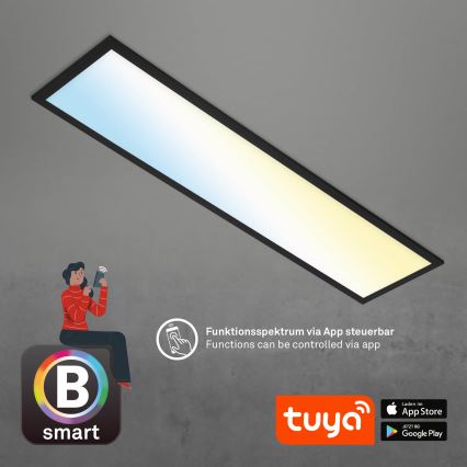 Brilo - LED Plafon ściemnialny PIATTO LED/28W/230V 3000-6500K Wi-Fi Tuya + pilot zdalnego sterowania