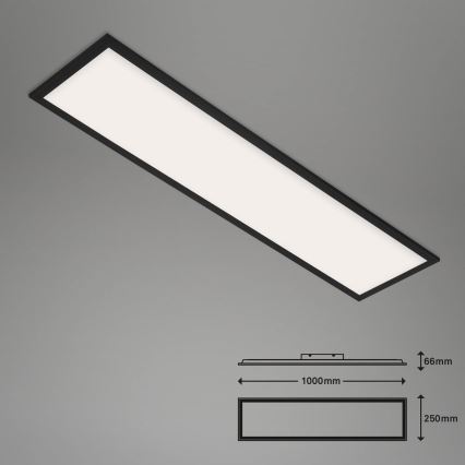 Brilo - LED Plafon ściemnialny PIATTO LED/28W/230V 3000-6500K Wi-Fi Tuya + pilot zdalnego sterowania