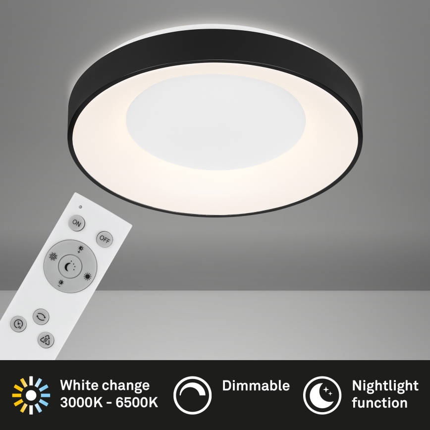 Brilo - LED Plafon ściemnialny RONDO LED/36W/230V 3000-6500K + pilot zdalnego sterowania