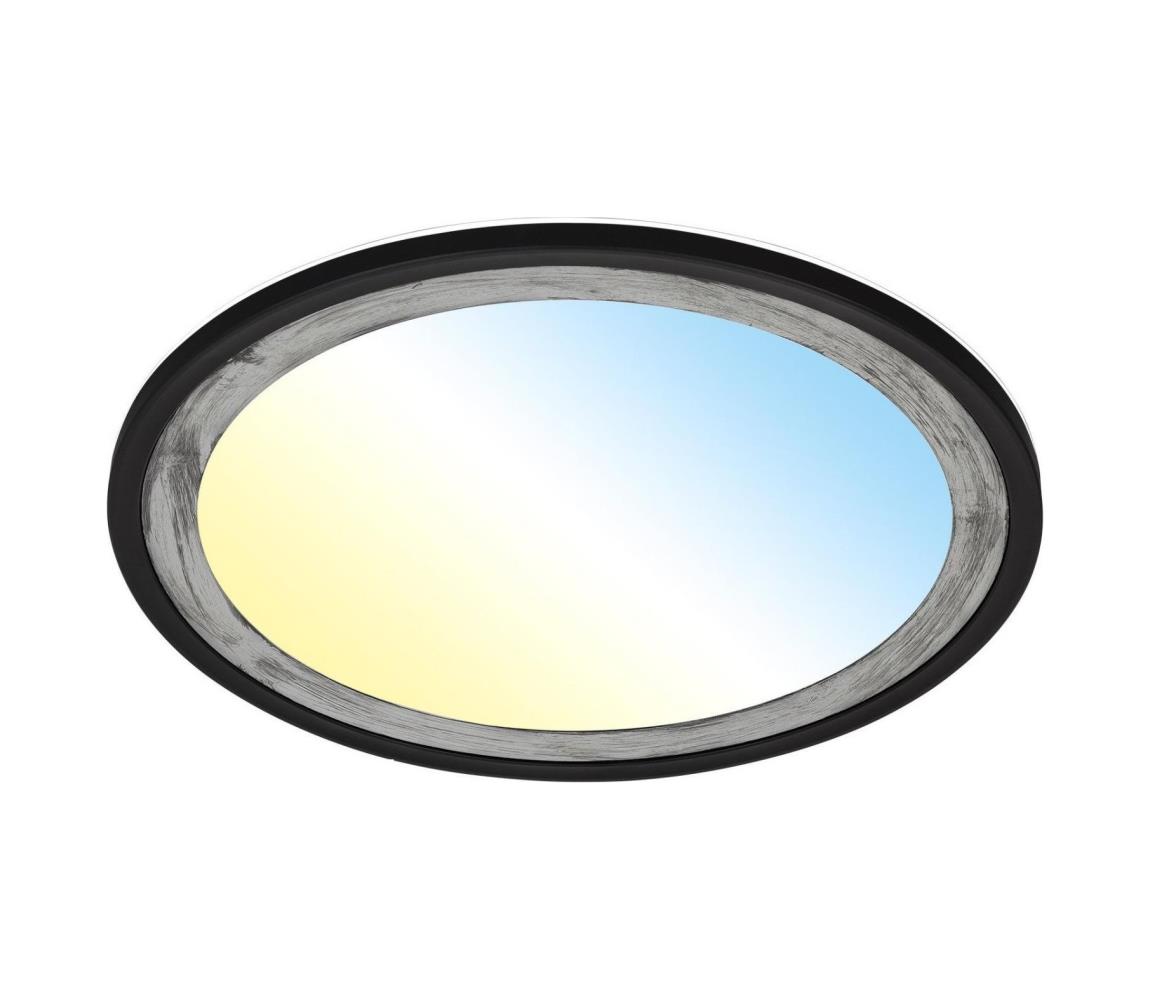 Brilo - LED Plafon ściemnialny SLIM LED/22W/230V 2700-6500K + pilot