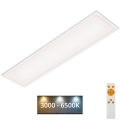 Brilo - LED Plafon ściemnialny SLIM LED/24W/230V 3000-6500K 100x25 cm + pilot zdalnego sterowania
