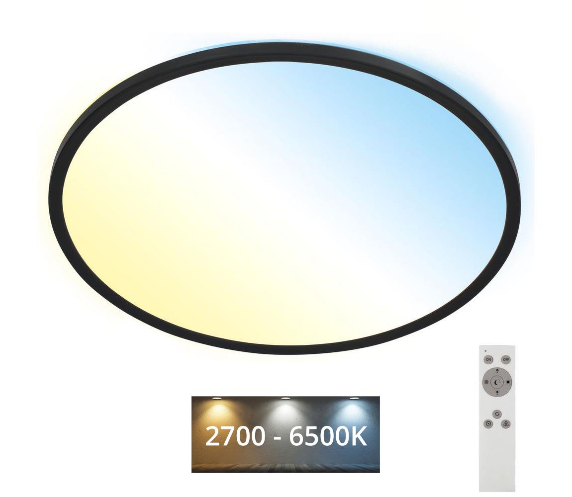 Brilo - LED Plafon ściemnialny SLIM LED/31W/230V 2700-6500K + +pilot