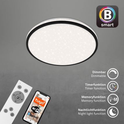 Brilo - LED Plafon ściemnialny STARRY SKY LED/24W/230V 3000-6500K Wi-Fi Tuya + Pilot zdalnego sterowania