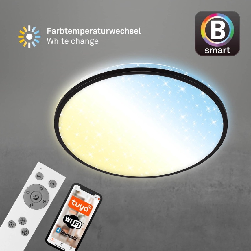Brilo - LED Plafon ściemnialny STARRY SKY LED/42W/230V 3000-6500K Wi-Fi Tuya + Pilot zdalnego sterowania