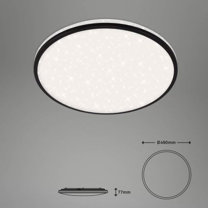Brilo - LED Plafon ściemnialny STARRY SKY LED/42W/230V 3000-6500K Wi-Fi Tuya + Pilot zdalnego sterowania