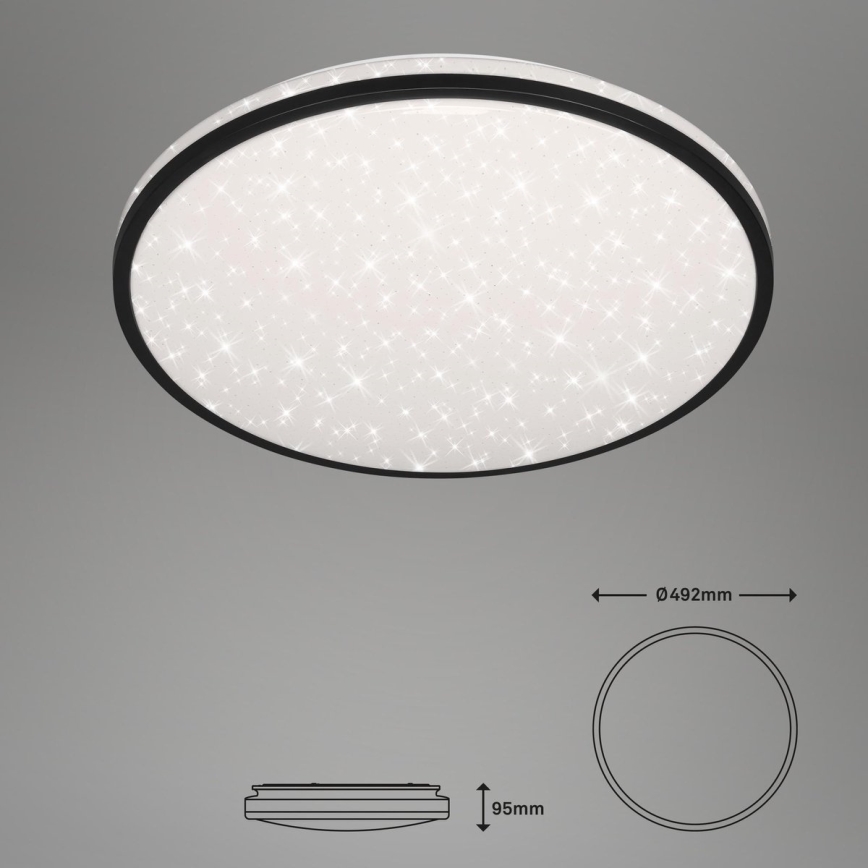 Brilo - LED Plafon ściemnialny STARRY SKY LED/48W/230V 3000-6000K + Pilot zdalnego sterowania