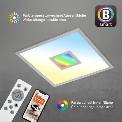 Brilo - LED RGB Plafon ściemnialny CENTRO LED/24W/230V 2700-6500K Wi-Fi Tuya + pilot zdalnego sterowania