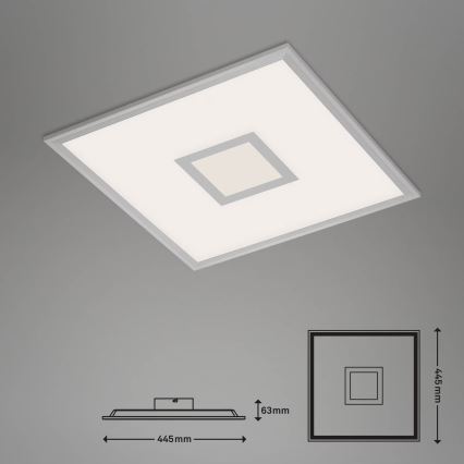 Brilo - LED RGB Plafon ściemnialny CENTRO LED/24W/230V 2700-6500K Wi-Fi Tuya + pilot zdalnego sterowania