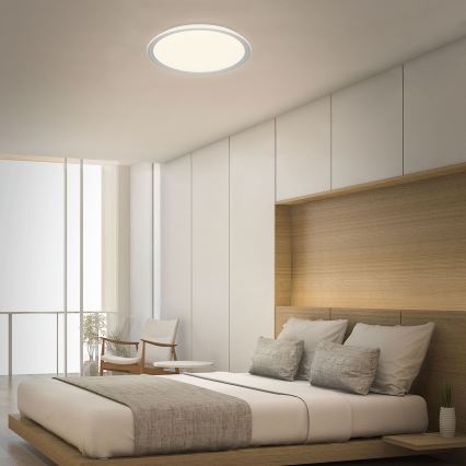 Brilo - LED RGB Ściemnialna lampa sufitowa LED/40W/230V 3000-6500K + pilot zdalnego sterowania