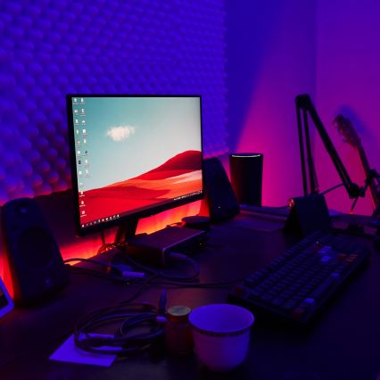 Brilo - LED RGB Ściemnialna taśma 6,5m LED/15W/230V Wi-Fi Tuya + pilot zdalnego sterowania