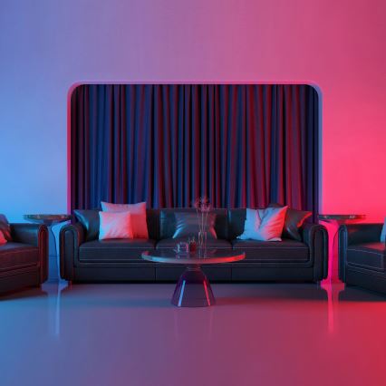 Brilo - LED RGB Ściemnialna taśma 6,5m LED/18W/230V Wi-Fi Tuya + pilot zdalnego sterowania
