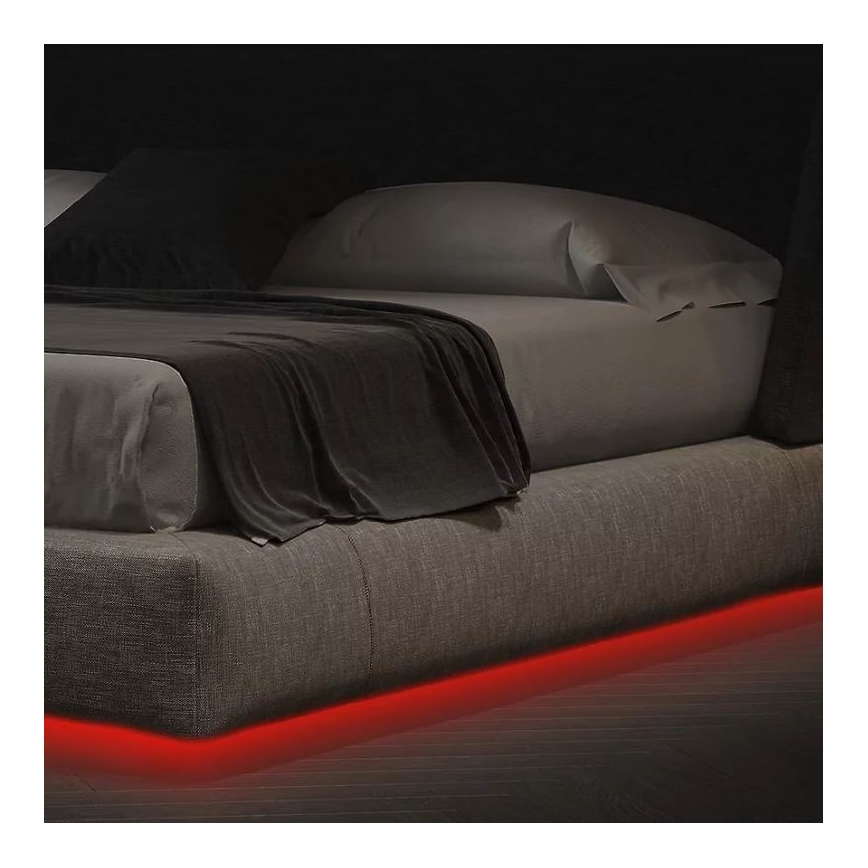 Brilo - LED RGB Ściemnialna taśma 6,5m LED/22W/230V + pilot zdalnego sterowania