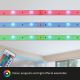 Brilo - LED RGB Ściemnialna taśma MUSIC 6,6m LED/7,5W/USB Wi-Fi Tuya