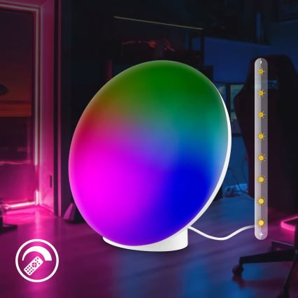 Brilo - Ładowalna ściemnialna lampka stołowa LED RGBIC TARA LED/6W/5V 3000-6500K Wi-Fi Tuya + pilot zdalnego sterowania