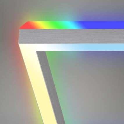 Brilo - LED RGBW Żyrandol natynkowy ściemnialny FRAME 2xLED/17W/230V 2700-6500K + pilot zdalnego sterowania