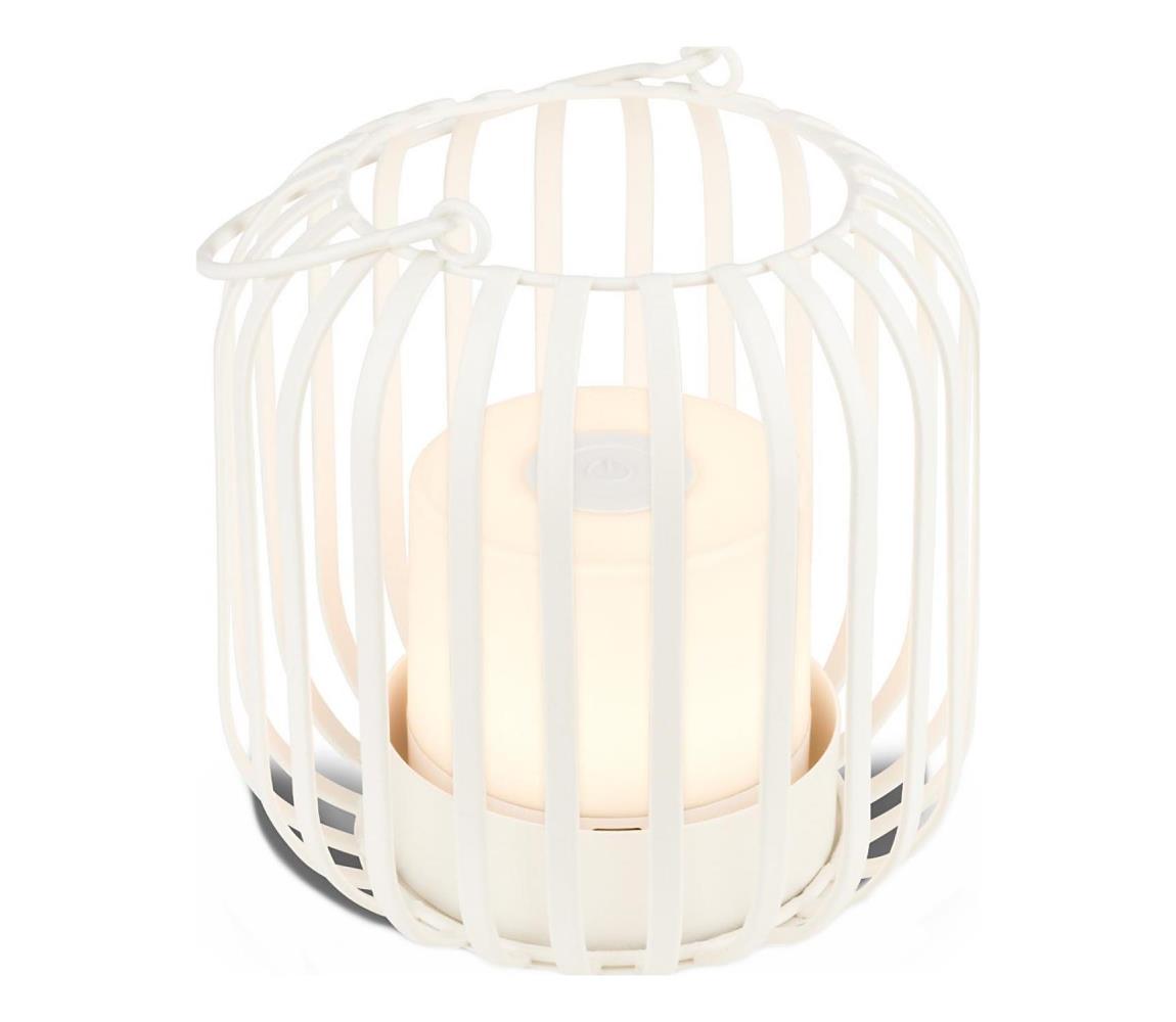 Brilo - LED Ściemnialna akumulatorowa lampa stołowa LED/2W/5V IP44 biały