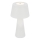 Brilo - LED Ściemnialna akumulatorowa zewnętrzna lampa stołowa LED/3,5W/5V IP44 biała