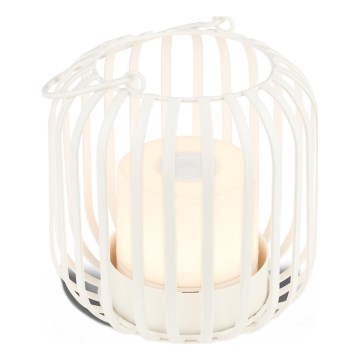 Brilo - LED Ściemnialna nabíjecí zewnętrzny Lampa stołowa LED/2W/5V IP44 biały