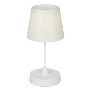 Brilo - LED Ściemnialna nabíjecí zewnętrzny Lampa stołowa LED/3W/5V IP44 biały